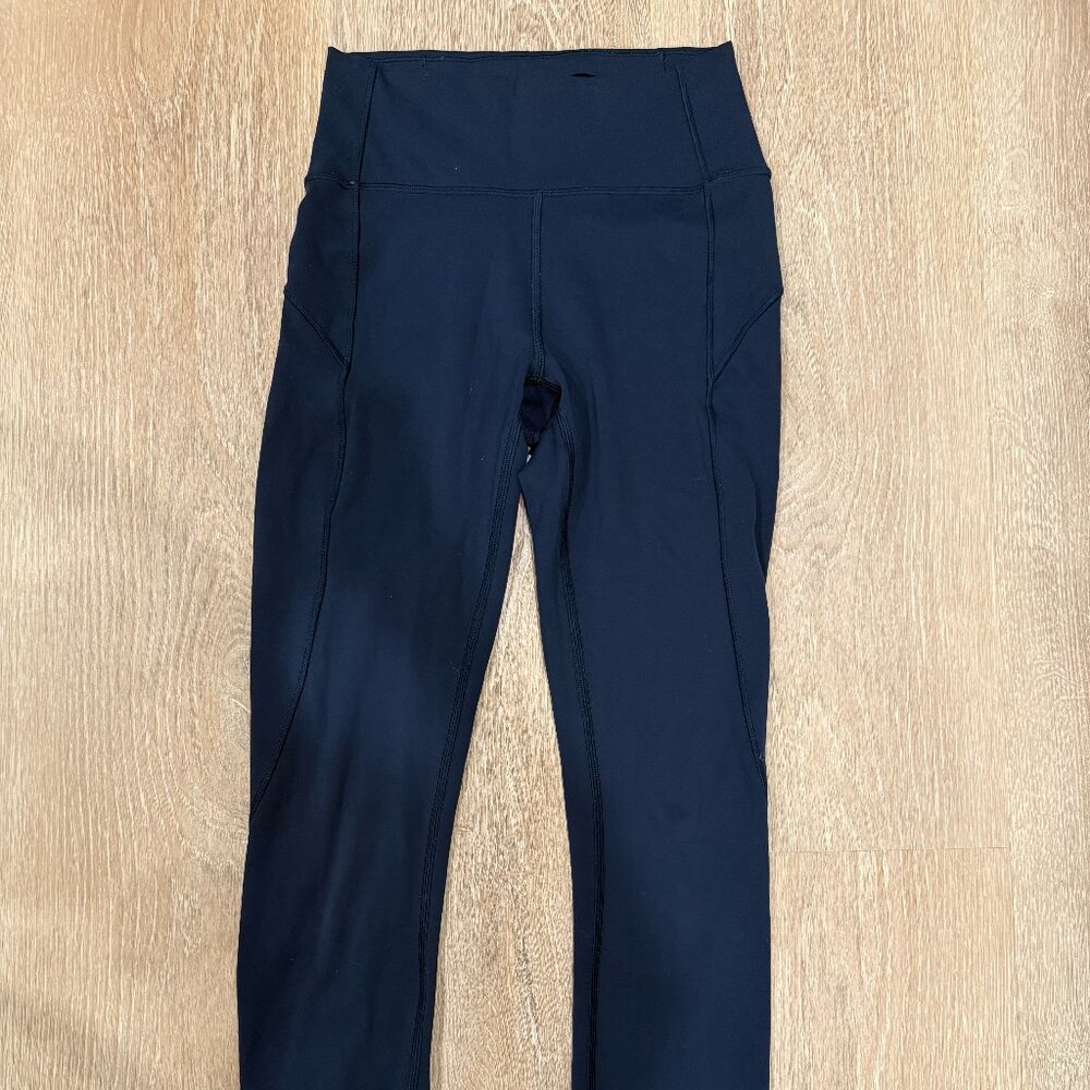 Lululemon Navy Yoga Pants - Size 4